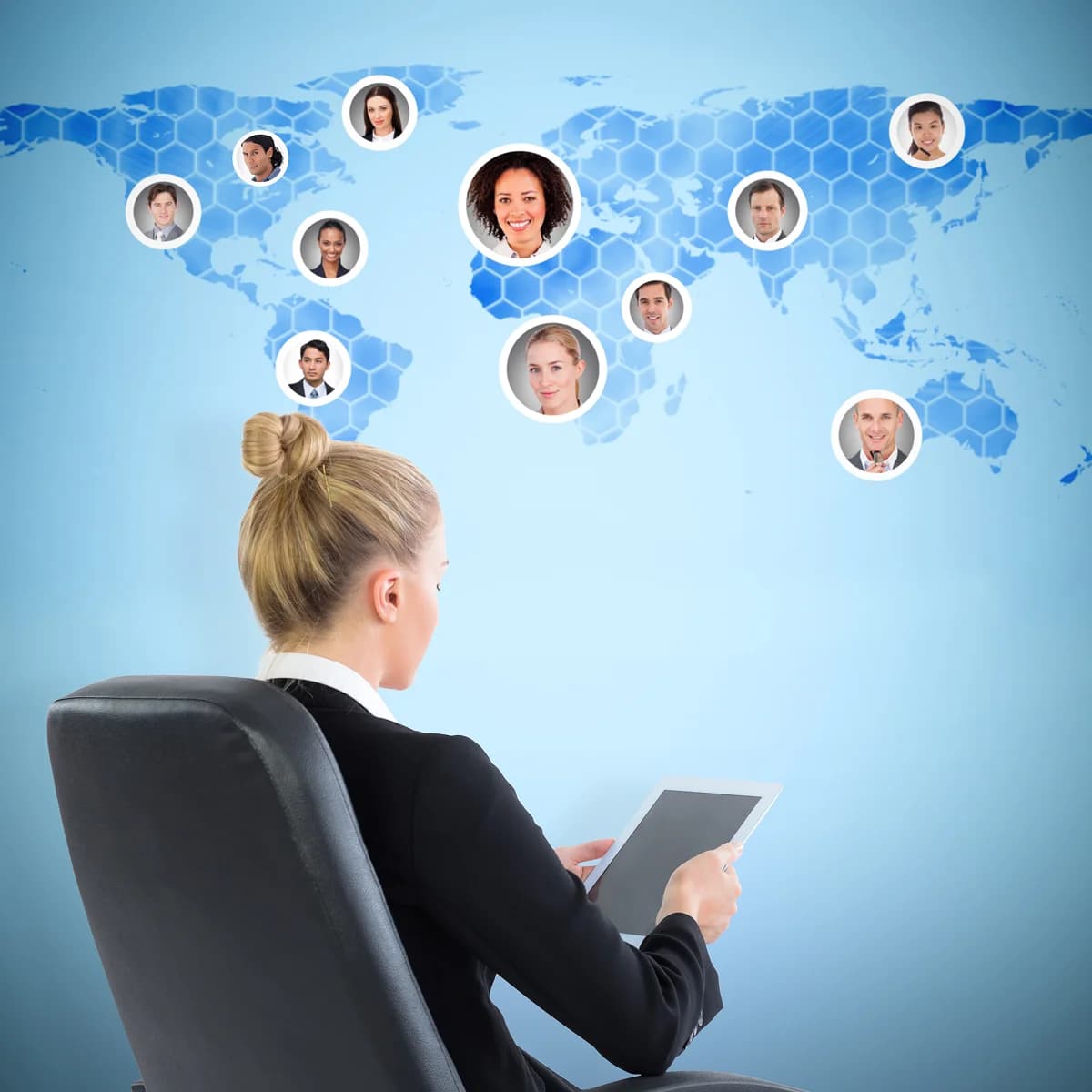 Espace de travail moderne